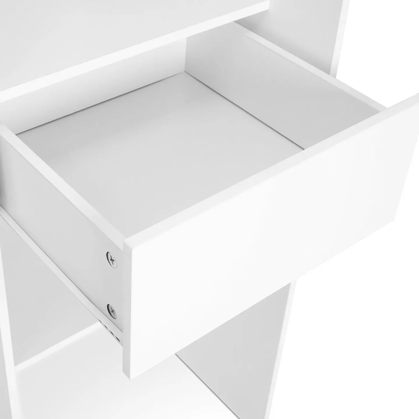 Grand dressing d’angle extensible 230x140x180 cm blanc*IDMarket Sale