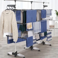 Grand étendoir à linge 50m*IDMarket Hot