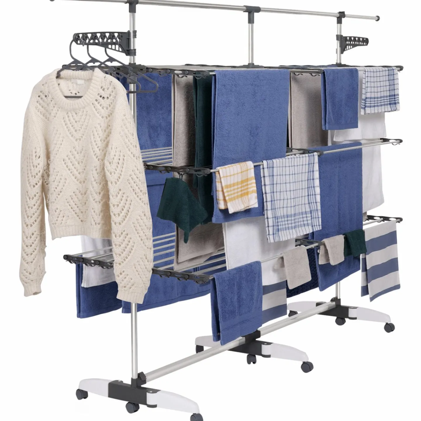 Grand étendoir à linge 50m*IDMarket Hot