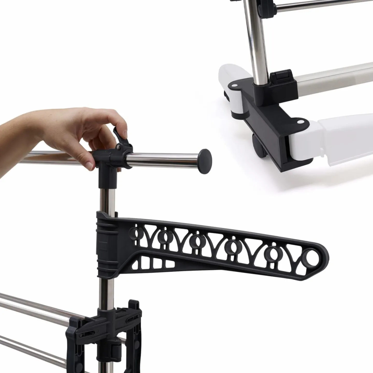 Grand étendoir à linge 50m*IDMarket Hot