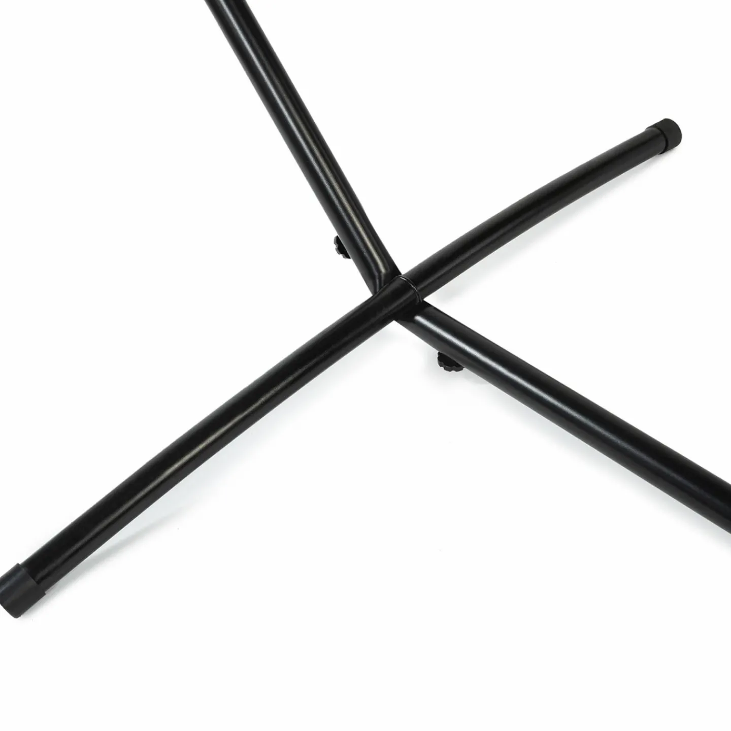 Hamac gris anthracite avec support métal*IDMarket Outlet