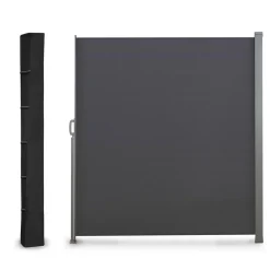 Housse pour paravent rétractable hauteur 1 m 60 noir*IDMarket Best