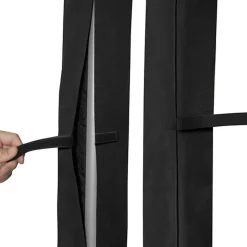 Housse pour paravent rétractable hauteur 1 m 60 noir*IDMarket Best