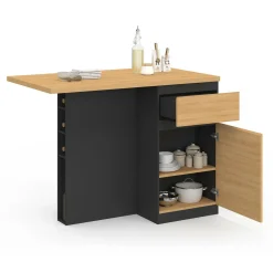 Ilot central range bouteilles 4 personnes*IDMarket