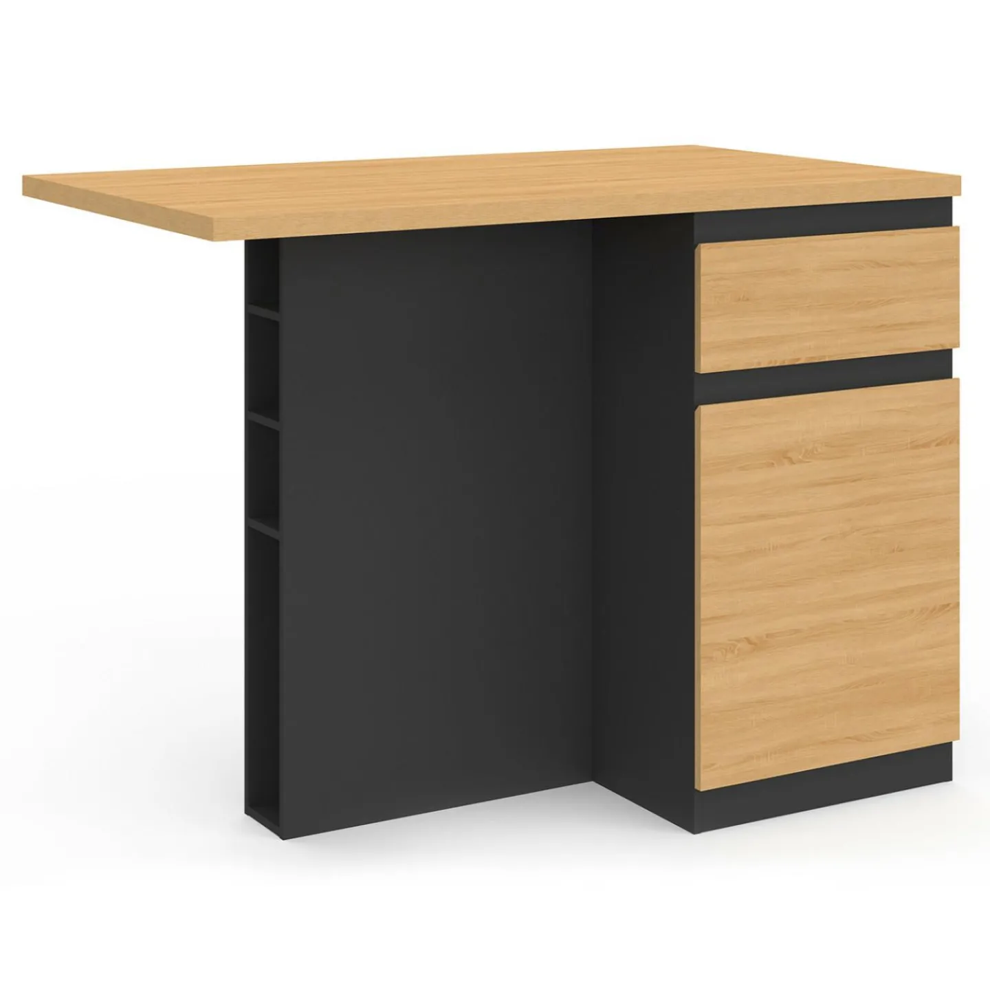 Ilot central range bouteilles 4 personnes*IDMarket