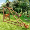 Jeux pour poules avec perchoir et balançoire*IDMarket Outlet