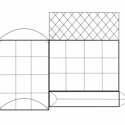 Kit complet 3 carrés potager et serre à tomates + treillis + housse*IDMarket Online