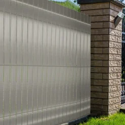 Kit de lamelles d'occultation pour grillage rigide gris clair 60 m*IDMarket Online