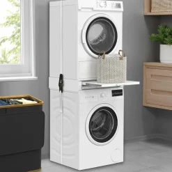 Kit de superposition universel machine à laver et sèche linge avec séchoir*IDMarket