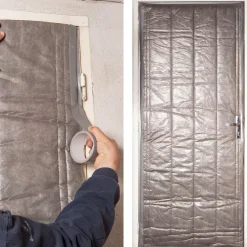 Kit isolation porte 210x85 cm*IDMarket Discount
