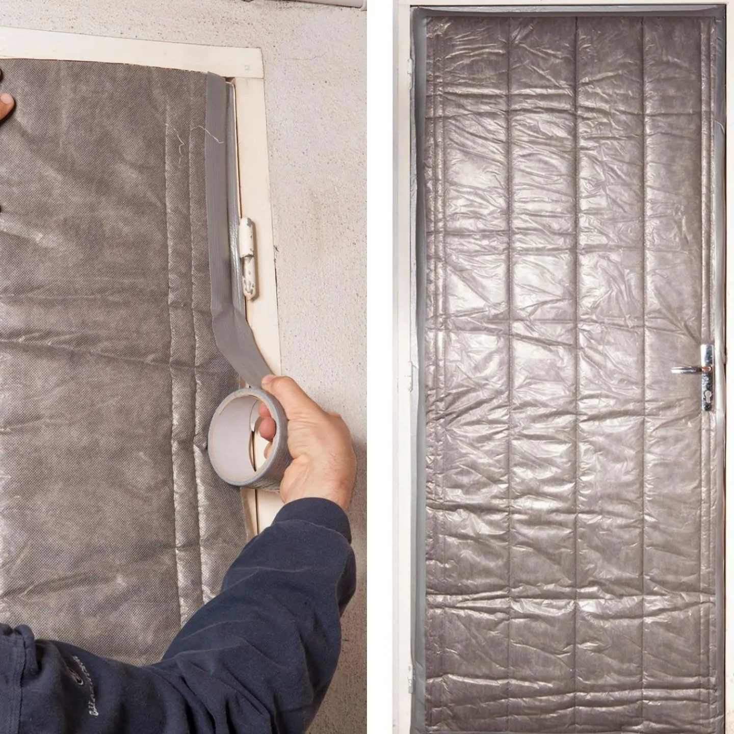 Kit isolation porte 210x85 cm*IDMarket Discount