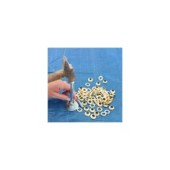 Kit pose œillets avec matrice et emporte-pièces*IDMarket Clearance