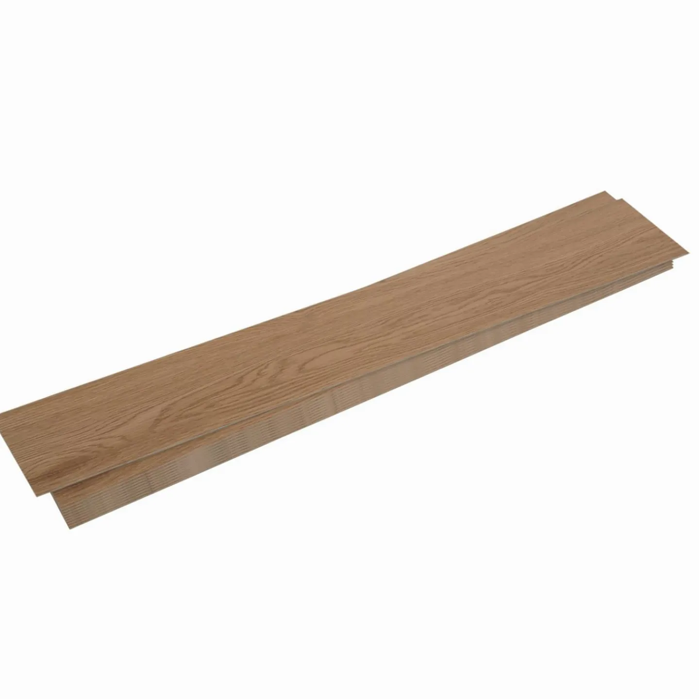 Lames PVC adhésives bois chêne foncé*IDMarket New