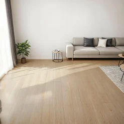 Lames PVC adhésives bois chêne clair*IDMarket Online