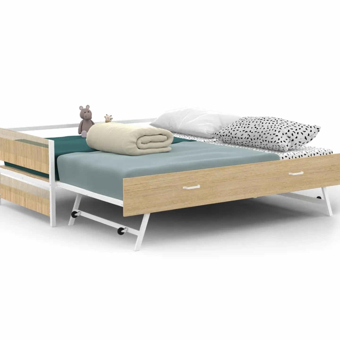 Lit banquette convertible style industriel*IDMarket