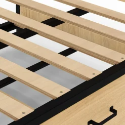 Lit banquette convertible 2 places industriel*IDMarket Discount