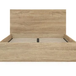 Lit coffre deux personnes façon hêtre 160 x 200 cm*IDMarket Hot