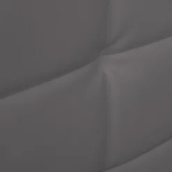 Lit double gris anthracite 140x190 cm avec tête de lit*IDMarket Clearance