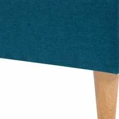 Lit double scandinave bleu canard*IDMarket Clearance