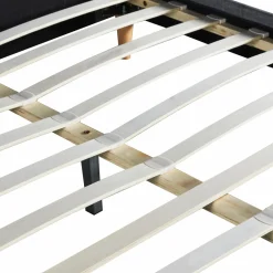 Lit scandinave gris 2 places 160x200 cm*IDMarket Clearance