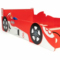 Lit voiture Formule 1 rouge*IDMarket Discount
