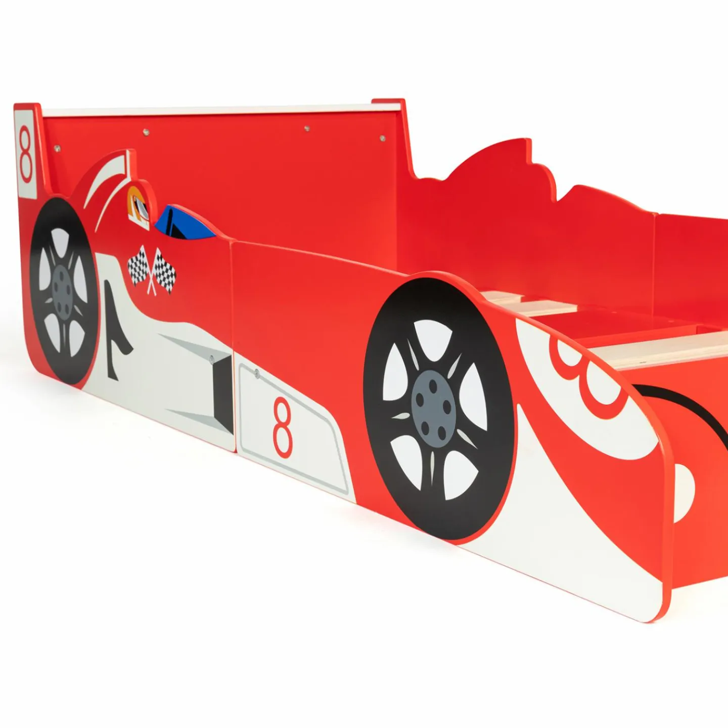 Lit voiture Formule 1 rouge*IDMarket Discount