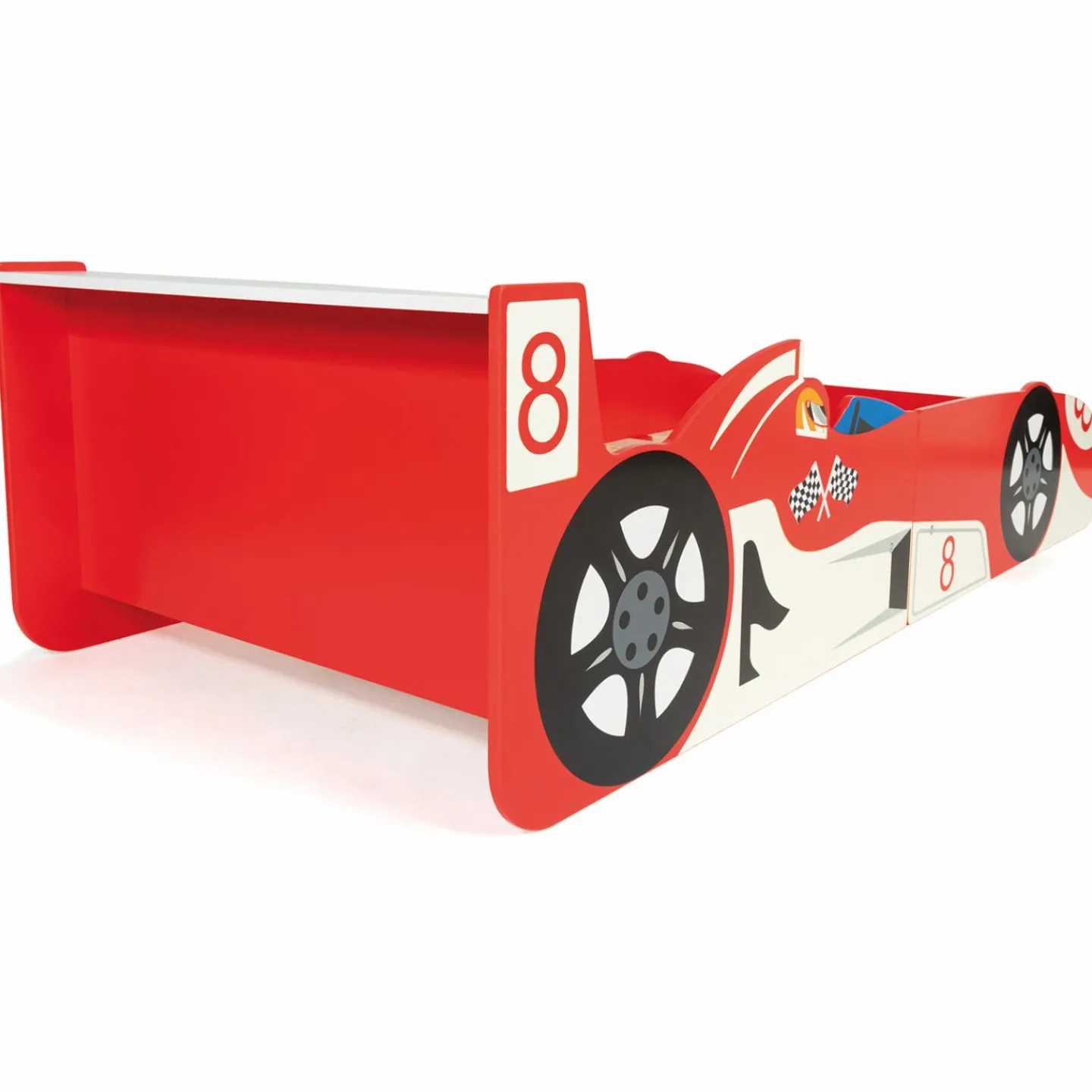 Lit voiture Formule 1 rouge*IDMarket Discount