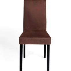 Lot de 6 chaises marron vintage*IDMarket Clearance