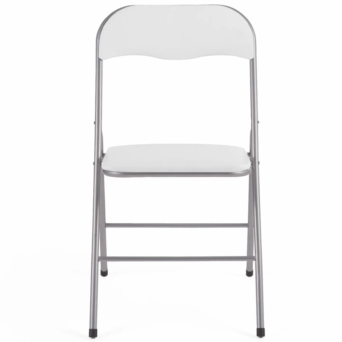 Lot de 6 chaises pliantes blanches d’intérieur*IDMarket Sale