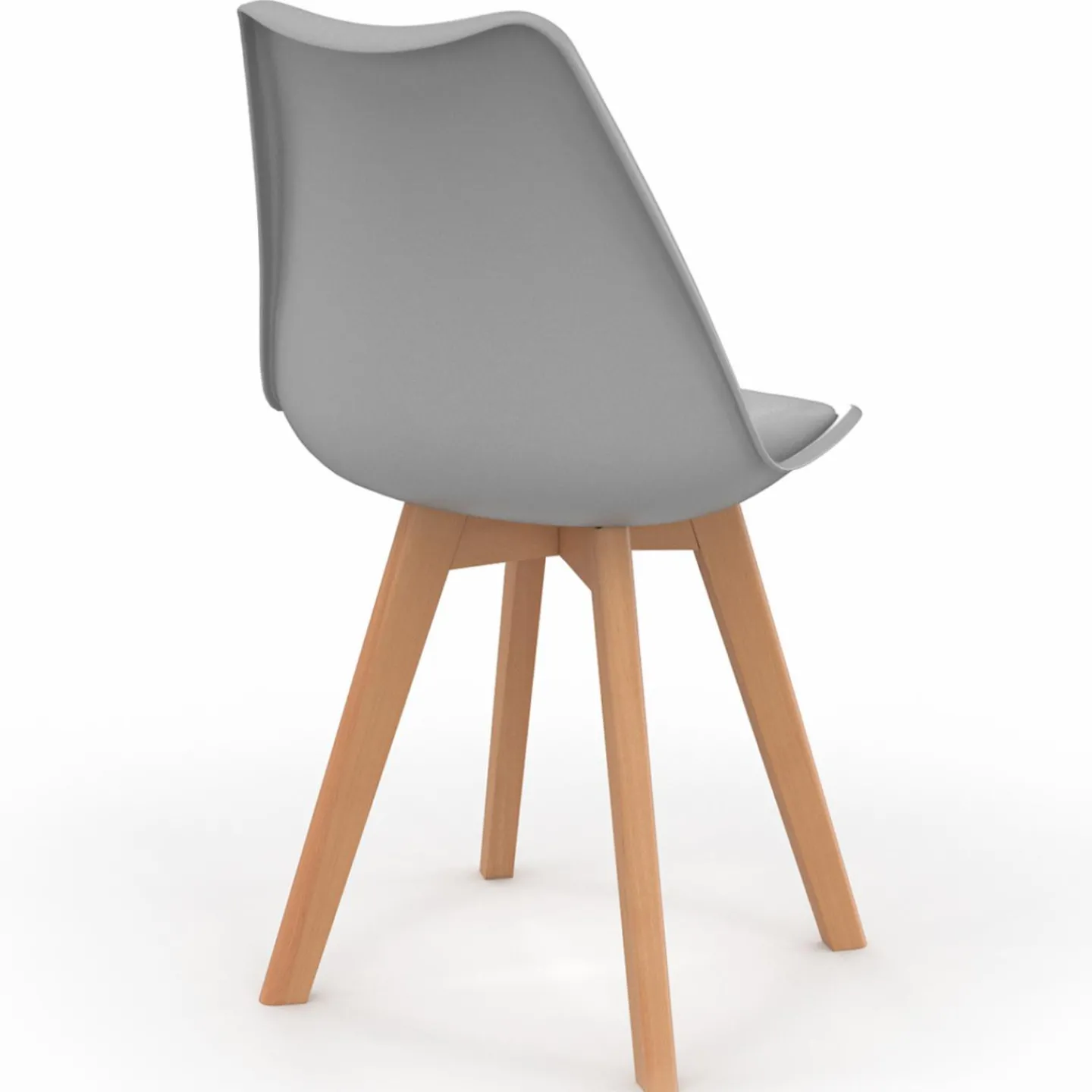 Lot de 6 chaises scandinaves 4 couleurs*IDMarket Sale