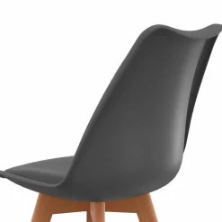 Lot de 8 chaises scandinaves 4 couleurs*IDMarket