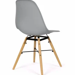 Lot de 6 chaises scandinaves couleur pastel*IDMarket Outlet