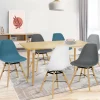 Lot de 6 chaises style scandinave 4 couleurs*IDMarket Hot