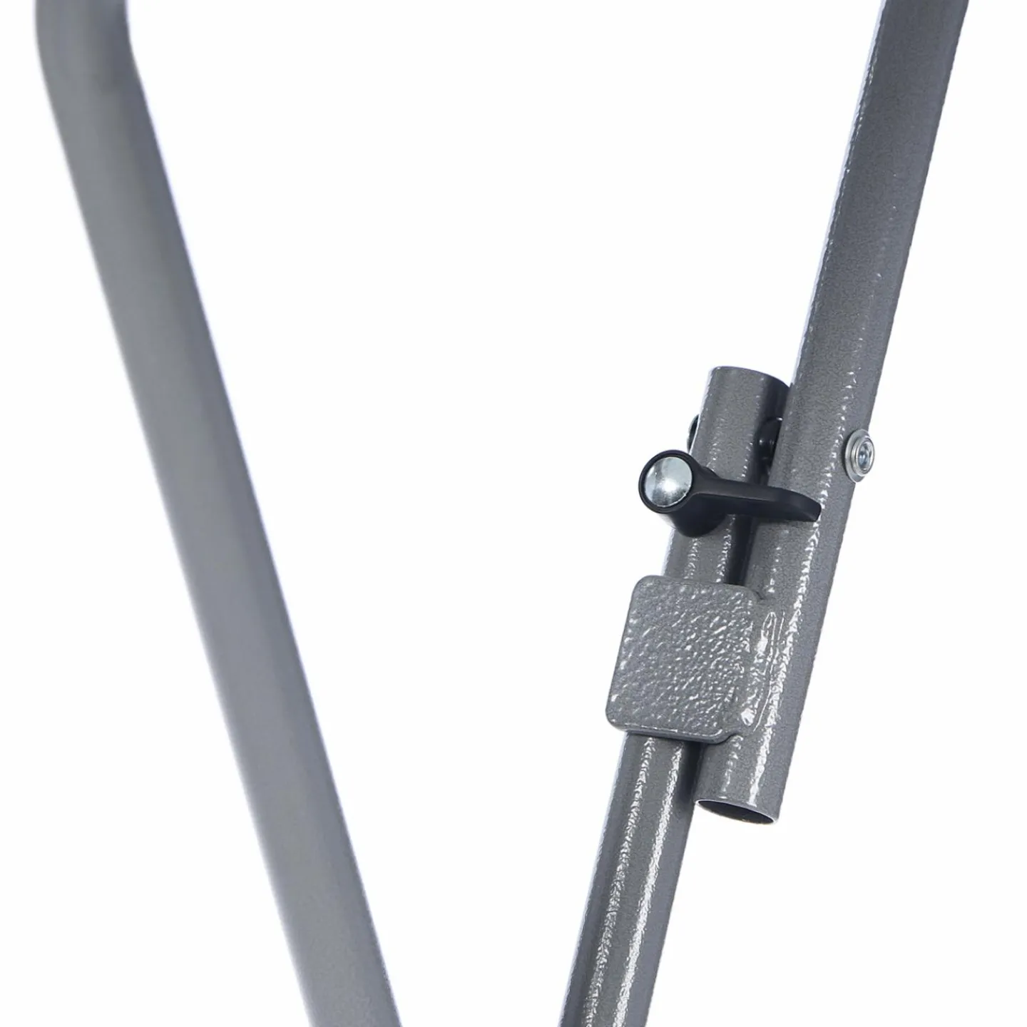 Lot de 4 tables hautes pliantes d’extérieur + housses blanches*IDMarket