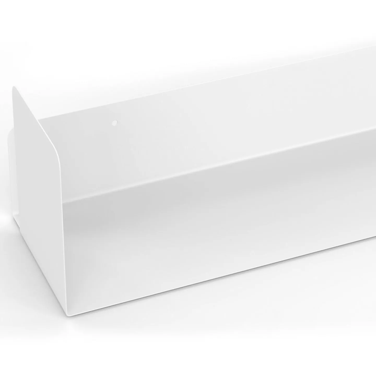 Lot de 4 étagères blanches 60x15 cm pour livres*IDMarket Outlet