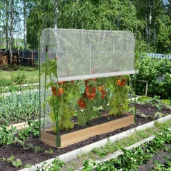 Lot de 2 tunnels à tomates 1,20 m*IDMarket