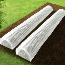Lot de 2 tunnels de forçage 5 m toutes saisons*IDMarket New