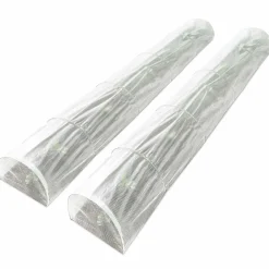 Lot de 2 tunnels de forçage 5 m toutes saisons*IDMarket New