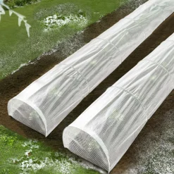 Lot de 2 tunnels de forçage 5 m toutes saisons*IDMarket New