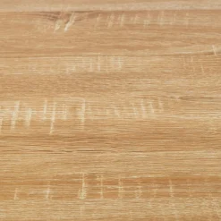 Îlot de cuisine blanc et plateau façon hêtre 100 cm*IDMarket Hot