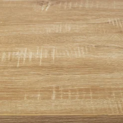 Îlot de cuisine noir et plateau façon hêtre 120 cm*IDMarket Sale