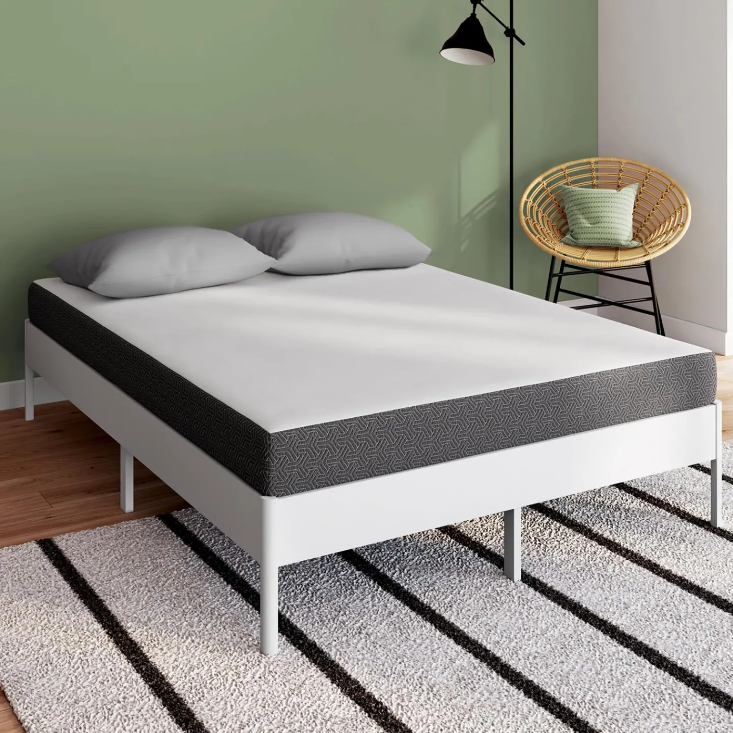 Matelas à mémoire de forme 140x190 épaisseur 16 cm*IDMarket New