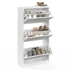 Meuble à chaussures blanc 3 portes*IDMarket Sale