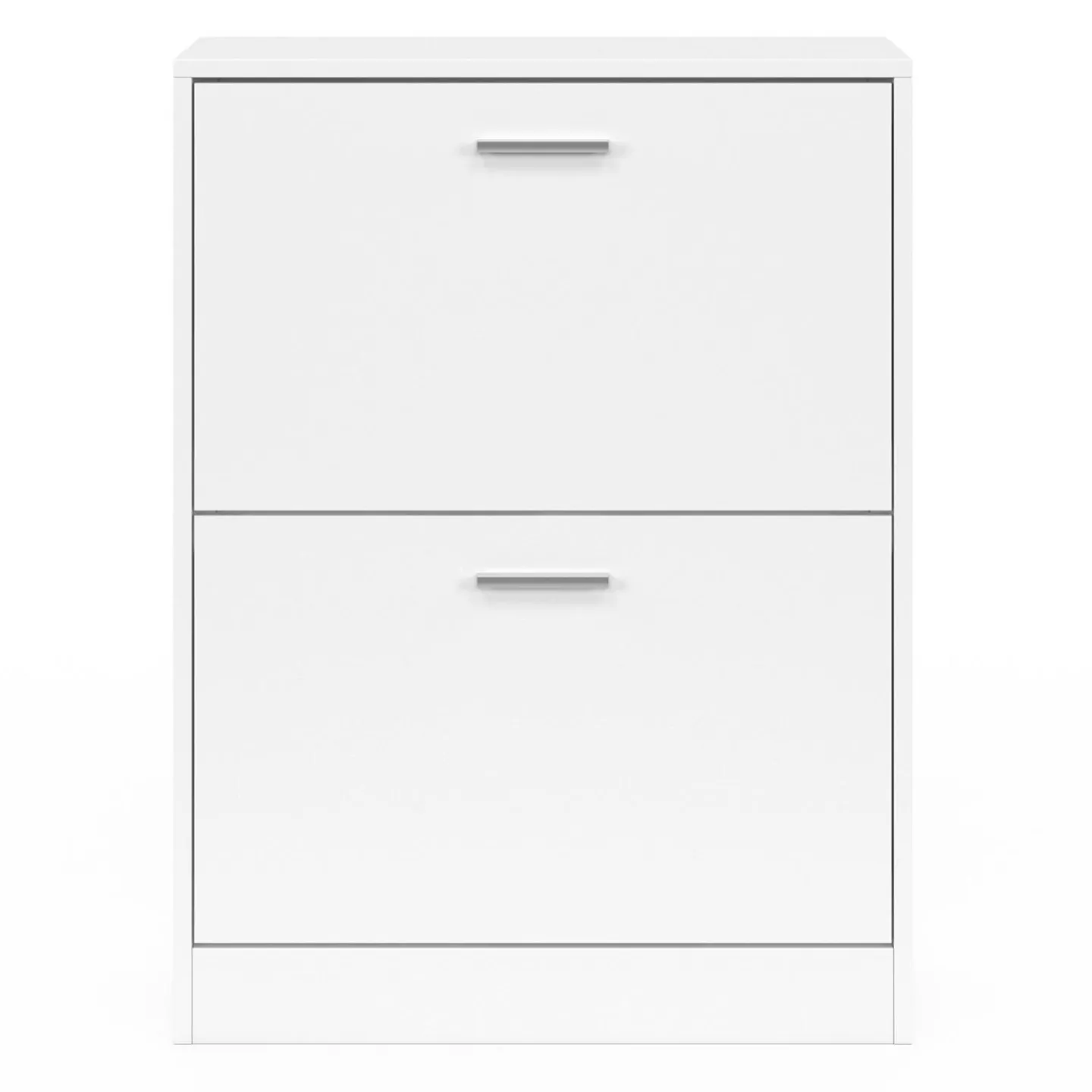 Meuble à chaussures blanc 2 portes*IDMarket Outlet