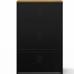 Meuble à chaussures industriel grande capacité 18 paires*IDMarket Clearance