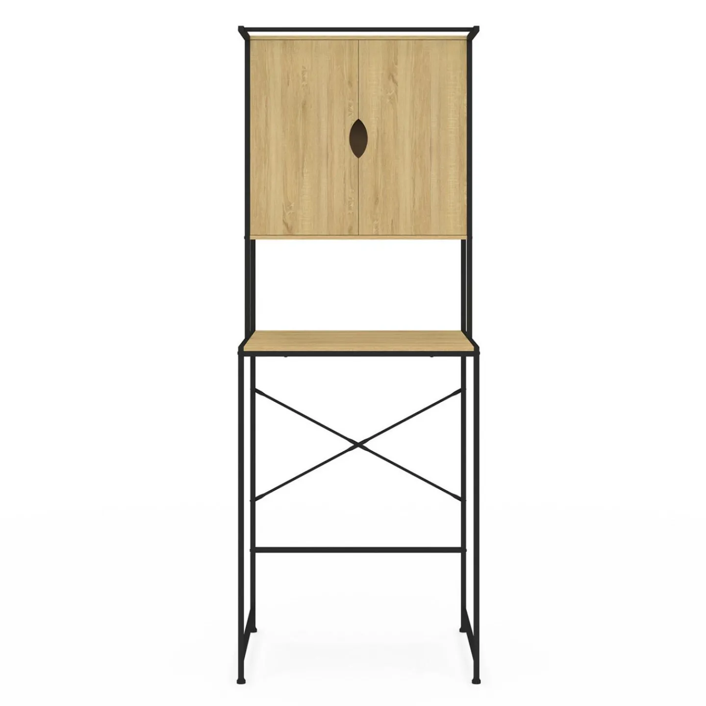 Meuble de rangement industriel machine à laver*IDMarket Clearance