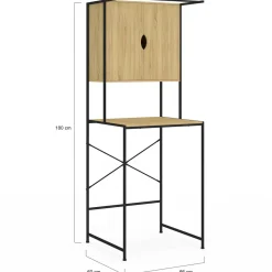 Meuble de rangement industriel machine à laver*IDMarket Clearance