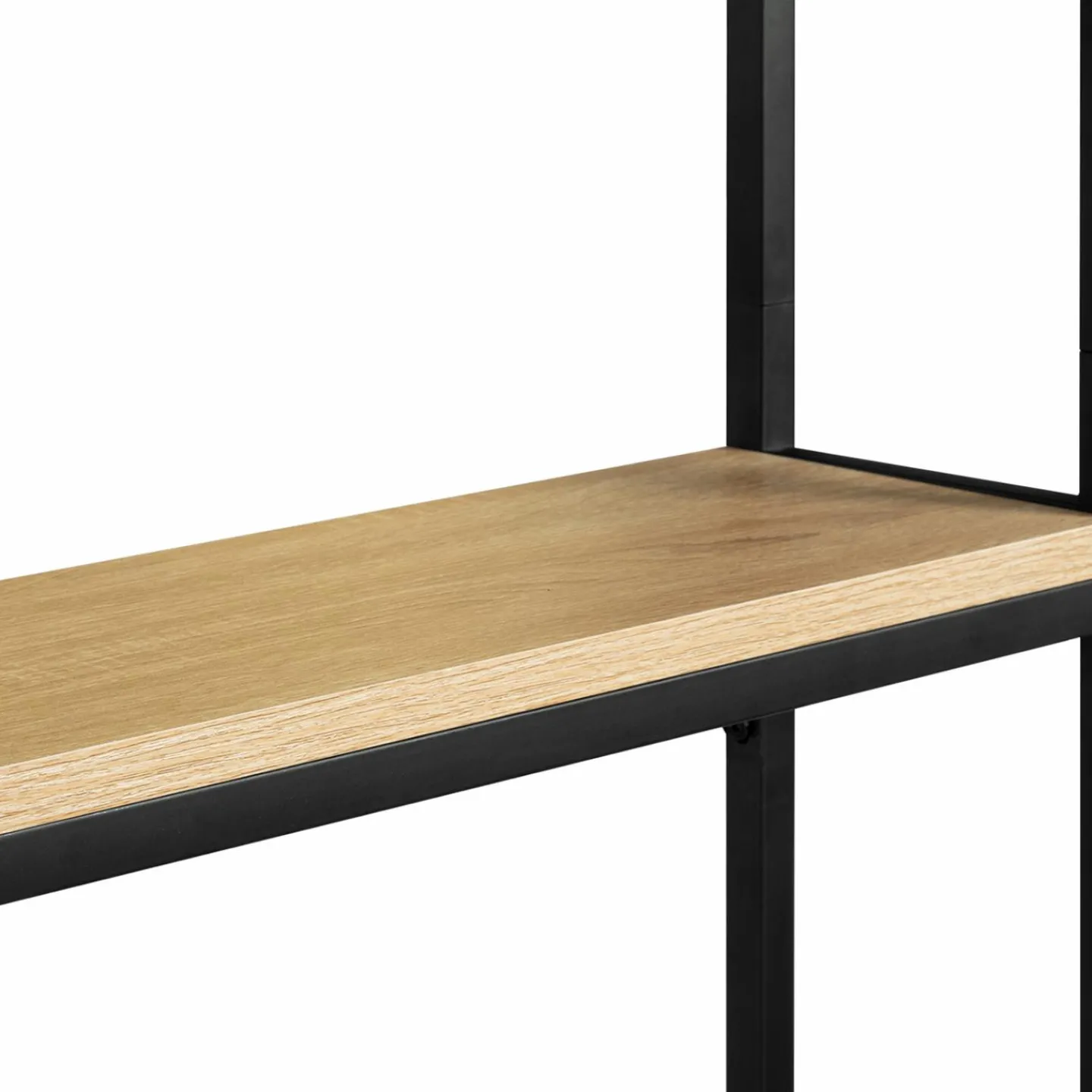 Meuble de toilettes industriel avec étagères*IDMarket