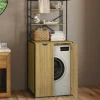 Meuble dessus machine à laver fermé design industriel*IDMarket Best