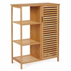 Meuble salle de bain en bambou*IDMarket Online